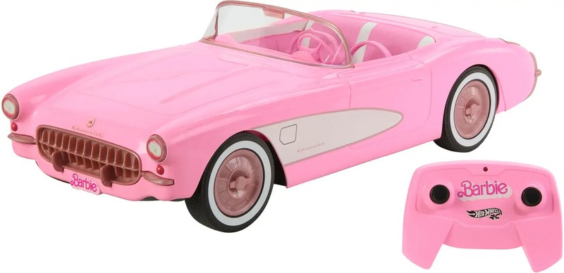 Barbie - The Movie Corvette Remote Control Vehicle - VG