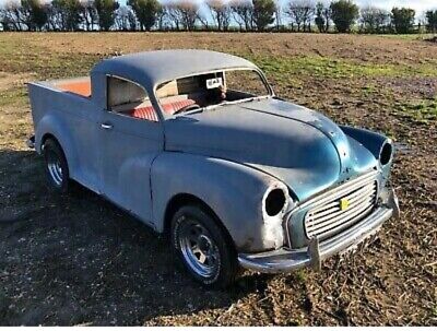 Morris Minor project with 2 engines bargain No Reserve