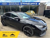 2018 Honda Civic 1.0 VTEC Turbo EX Hatchback 5dr Petrol CVT Euro 6 (s/s) (129 ps