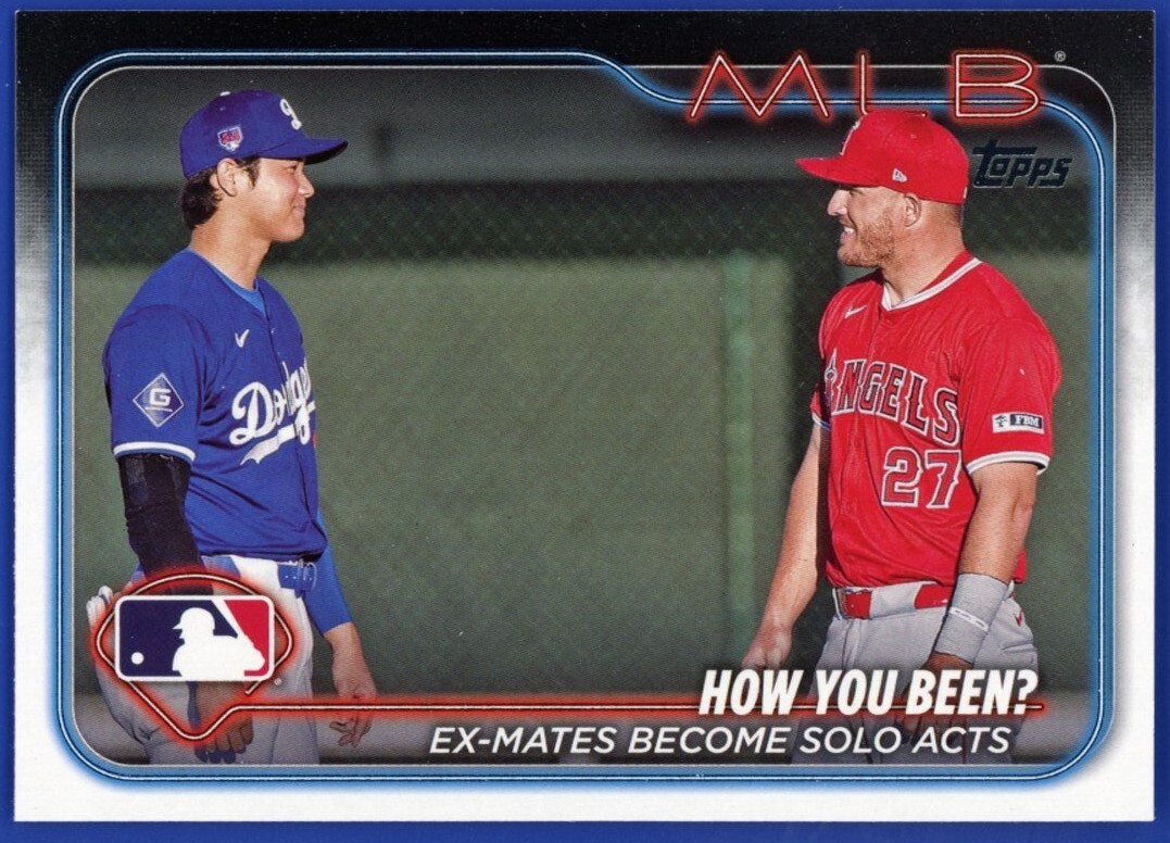 2024 Topps Update #US76 Veteran Combos Shohei Ohtani-Mike