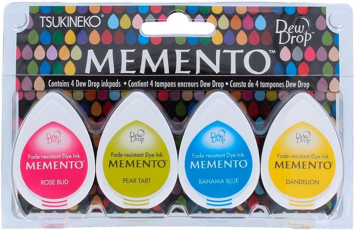 Tsukineko Memento Dew Drops Stempelkissen  4er Set - Beach Party