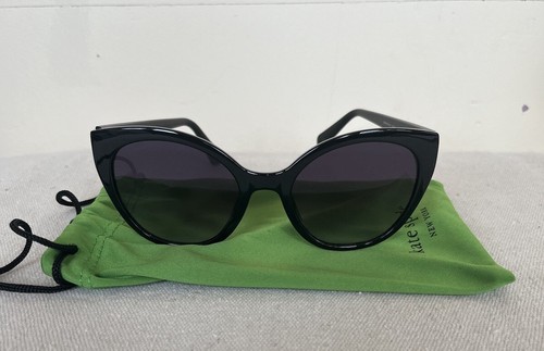 sazae　1207 Kate Spade Samantha/S Sunglasses 80790 54 20 140 Black Cat