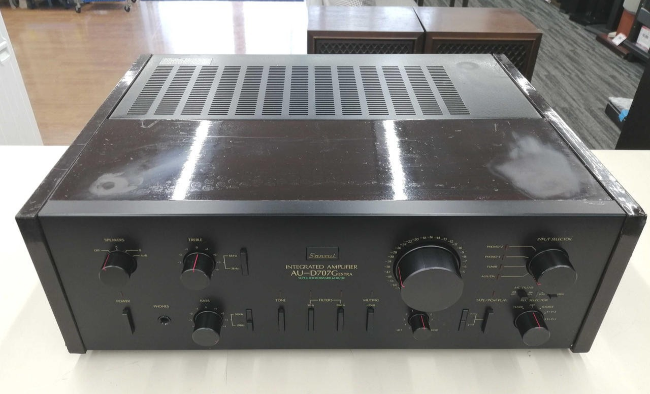 SANSUI AU-D707G Extra インテグレーテッドアンプ SANSUI AU-D707G EXTRA Integrated DC Amplifier Vintage 1983