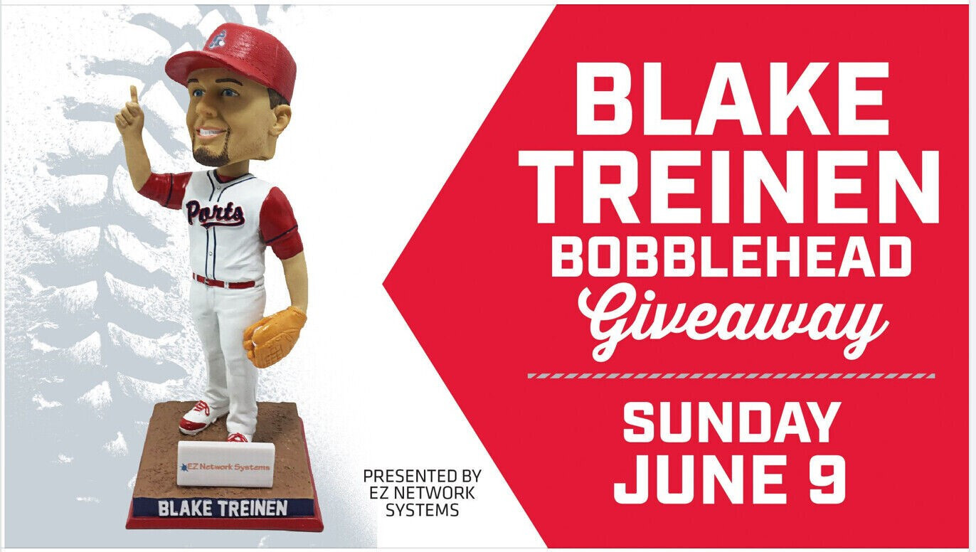 Dodgersバブルヘッド　BLAKE TREINEN 🧢⚾️ PRESALE Blake Treinen LA Dodgers Bobblehead SGA 8/16