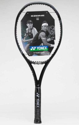 Yonex EZONE 100 7th Gen Aqua Night Black Tennis Racquet unstrung grip 4 3/8