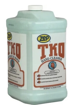 ZEP R54824 Soap: 1 gal Bottle Liquid, Blue & Green, Lemon Lime Scent