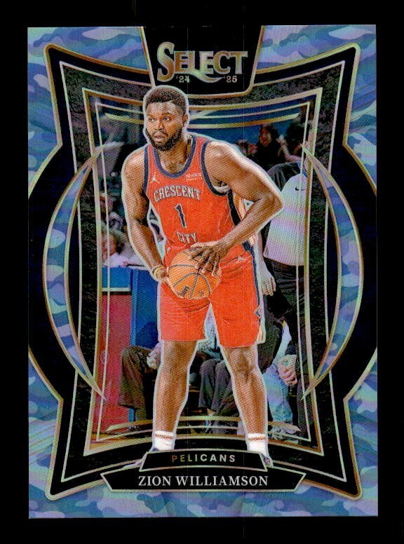 NBAカード　Zion williamson RC BLUE 99シリ ZION WILLIAMSON - 2019-20 Panini NBA Hoops RC Rookie #258