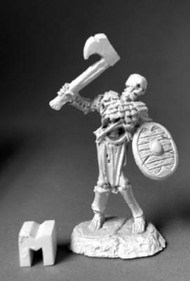 Reaper Dark Heaven Legends 03901 BOG SKELETON AXE & SHIELD