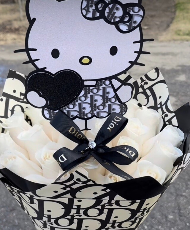 Papel Coreano/Double Sided Color Flower Wrapping Paper Waterproof 20 Sheets