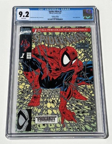 アメコミリーフ Spider-Man #1 (1990) CGC 9.8 Spider-Man 1