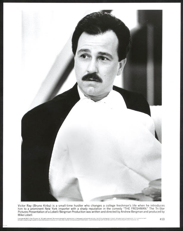 THE FRESHMAN8X10 B&W PHOTOBRUNO KIRBY AS VICTOR RAY FN on eBid United States 209365942