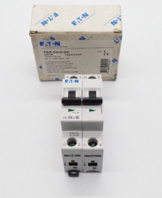 Eaton FAZ-C4/2-DC Miniature Circuit Breaker