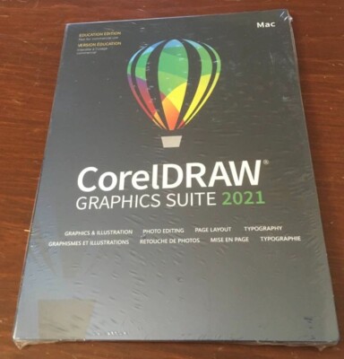 CorelDRAW Graphics Suite 2021 Mac Education Edition (Box/Product Key/Perpetual