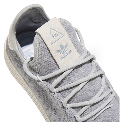 adidas Tennis Human Grey Off White Pharrell Williams Sneakers Rare Men Size 10US
