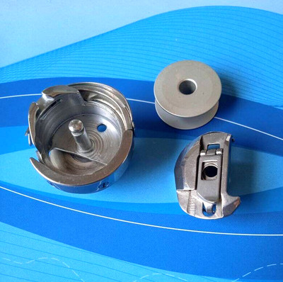 HOOK &LARGE BOBBIN CASE -BROTHER sewing machine with automatic thread trimmer.