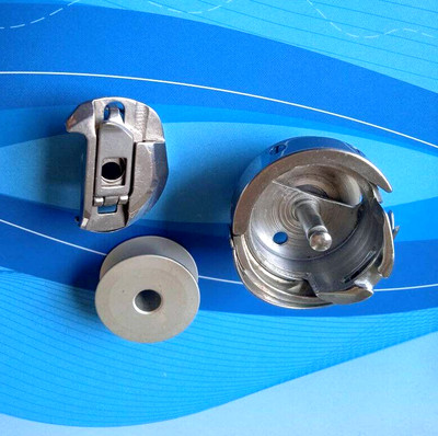 HOOK &LARGE BOBBIN CASE for JUKI sewing machine with automatic thread trimmer.