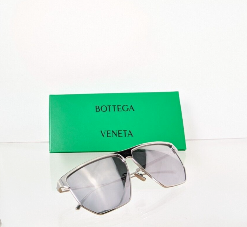 Pre-owned Bottega Veneta Brand Authentic  Sunglasses Bv 1069 004 62mm Frame In Gray