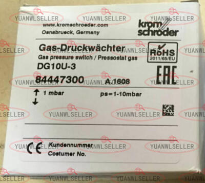 NEW 1PC KROM Pressure Switch DG10U-3