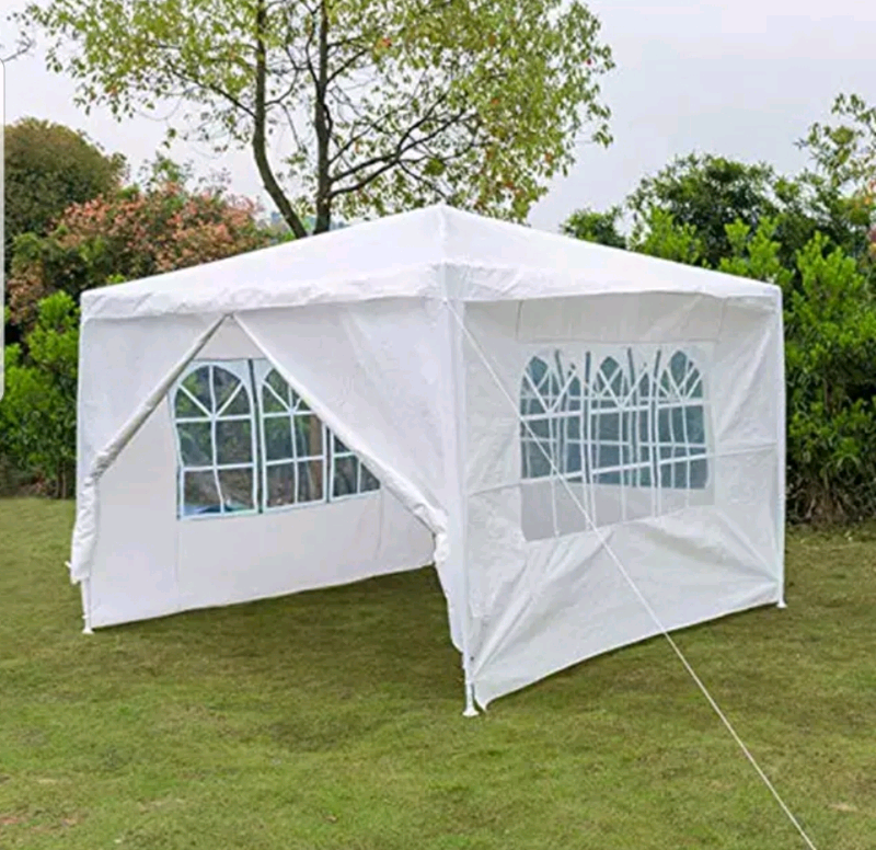 3 x NEW UNUSED 3m x 3m Garden Gazebos can sell separately in