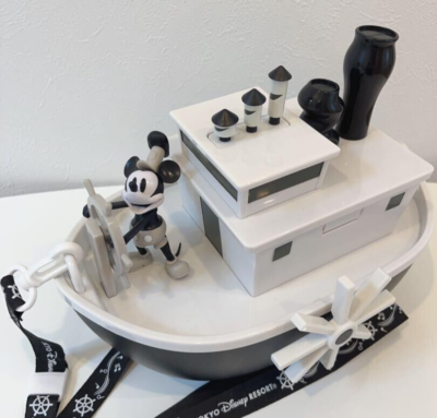 Tokyo Disney Resort Mickey Mouse Steamboat Willie Popcorn Bucket