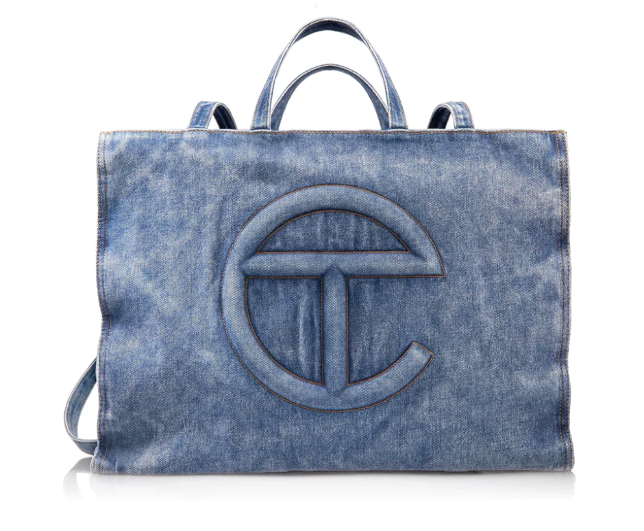 激レア 送料関税込み Telfar Shopping Bag Medium Pool Blue Medium Shopping Bag - Pool Blue