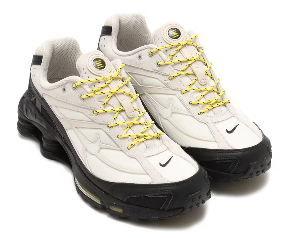靴 NIKE shox Nike Shox TL Shoes Wolf Grey Lime Blast - AV3595-005 Men