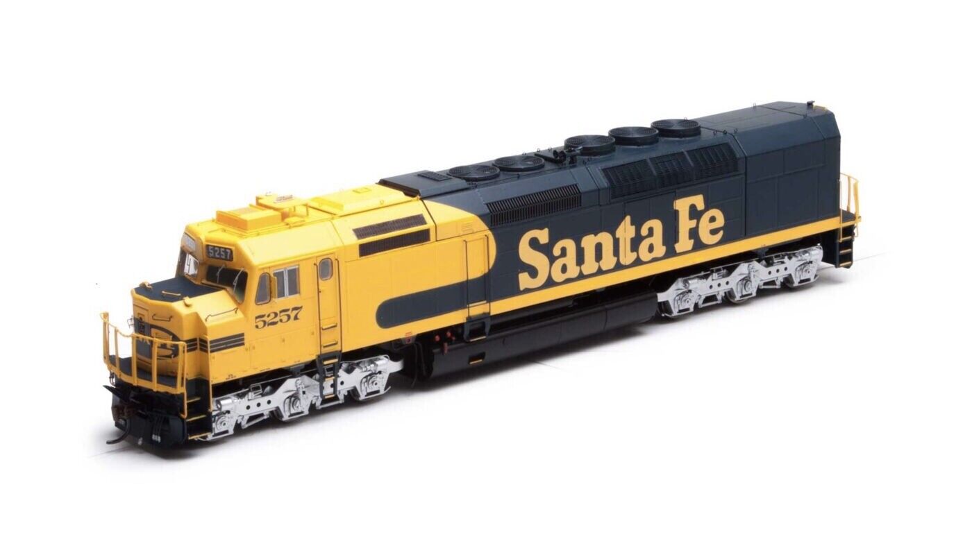 HO Athearn Genesis ATHG63979 SDF40-2 Santa Fe #5257 DCC HO Athearn Genesis ATHG63979 SDF40-2 Santa Fe #5257 DCC
