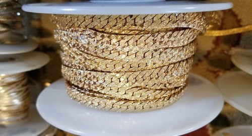 Gold Filled Plated and Silver Chain Unfinished Bulk Lot Collection DIY Jewelry