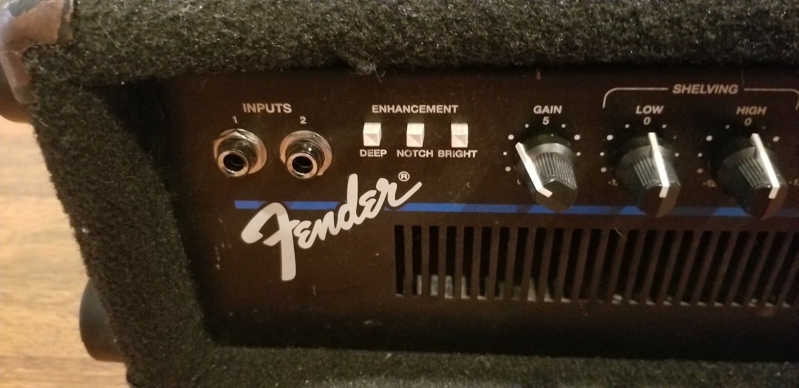 Fender BXR 200 Type PR286 Bass Head