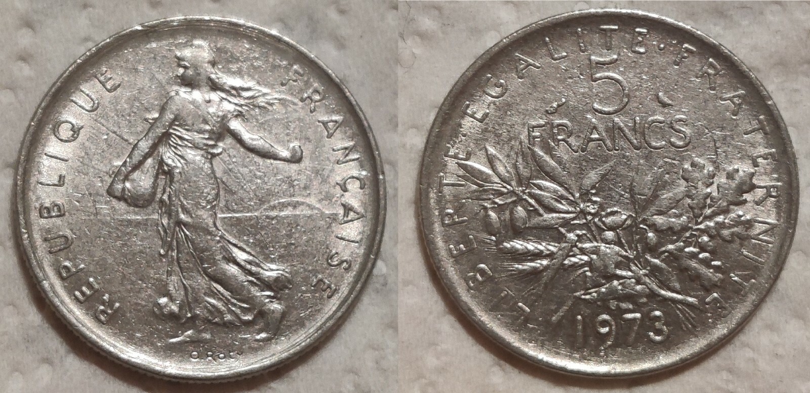 France 5 francs 1973 | eBay