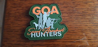 GOA Gun Owners of America 2nd Amendment Hunters Patch scratch écusson pro armes
