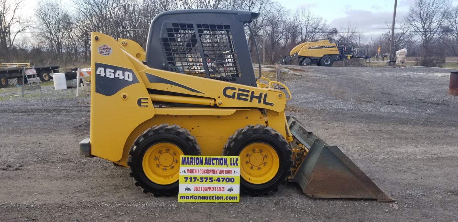 2006 Gehl 4640E Skidloader  770 hrs!!! Super clean!!! Gehl controls!!!