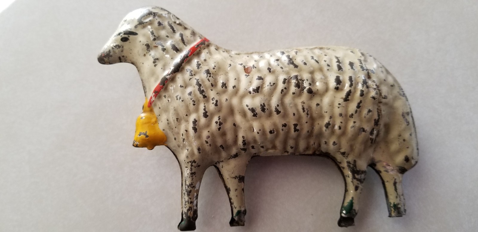 EARLY TIN TOY SHEEP L@@K!!