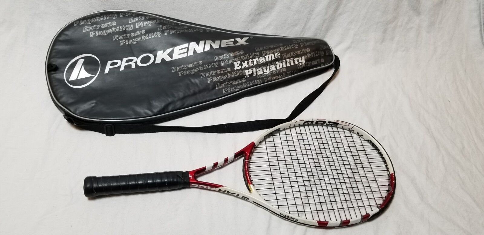 Pro Kennex STAR ACE 265 Micro Carbon Tennis Racket 4-3/8 Pro Kennex STAR ACE 265 Micro Carbon Tennis Racket 4-3/8