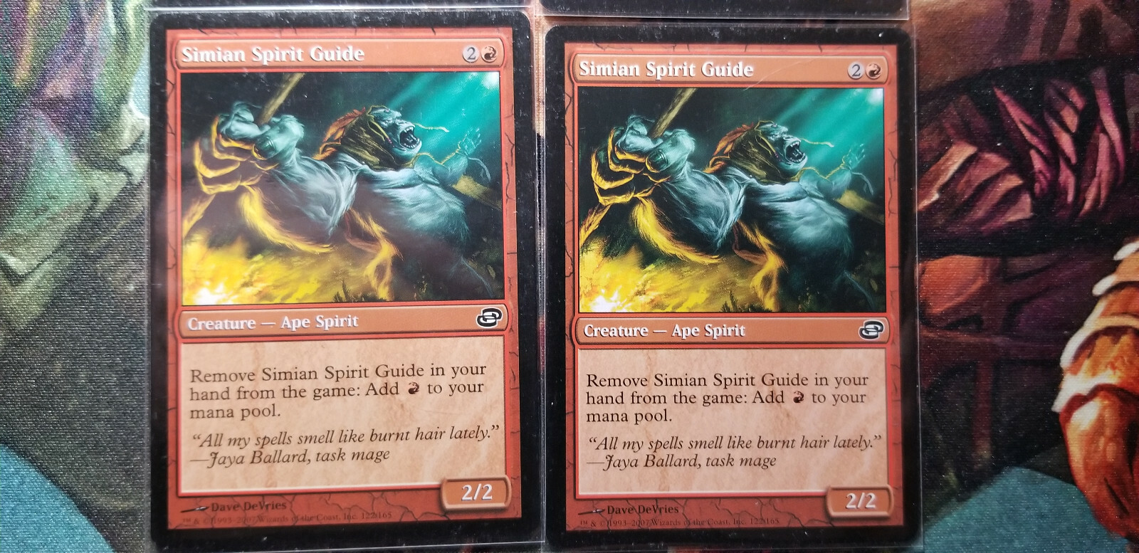 4x Simian Spirit Guide Planar Chaos SP/LP Playset English Magic Gathering Modern