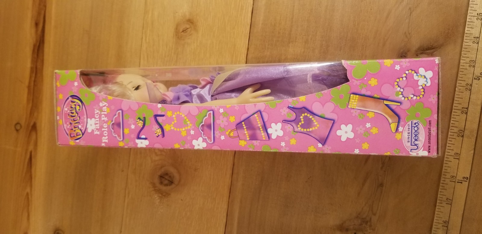 Brittany Fancy Role Play Purple Doll NEW