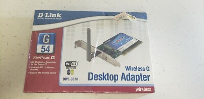 D-link AirPlus G DWL-G510 (790069264344) PCI Card Link New Open Box 