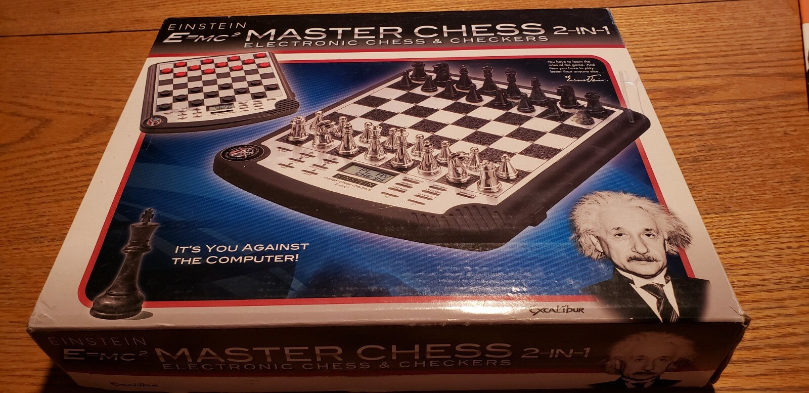 Купить Электронные шахматы и шашки Einstein Master Chess 2/in/1 ...