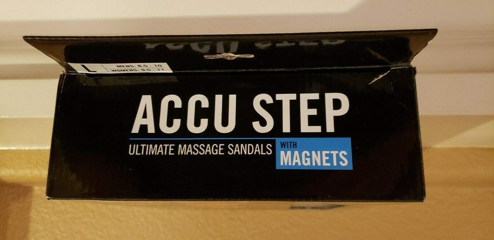 Accu-Step Ultimate Massage Sandals with Magnets, Men 6.5-8, women 7.5-9 USJ-501M