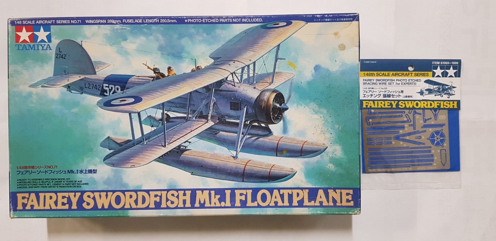 Tamiya 1/48 Fairey Swordfish Mk.I Floatplane & Photo-Etched