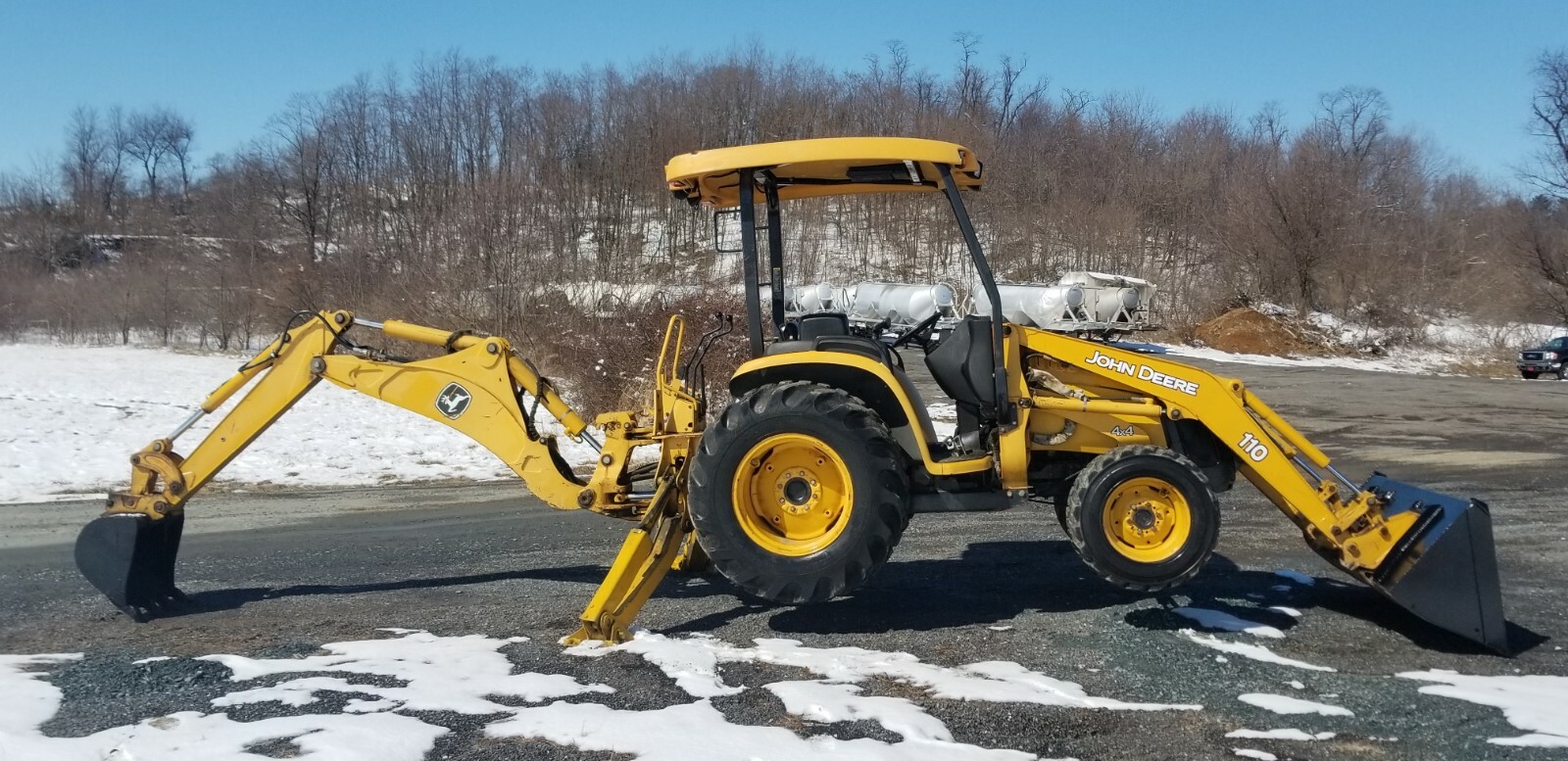 2003 John Deere 110 Backhoe, 4x4, Diesel, Hyrdostatic, 1900 Hours
