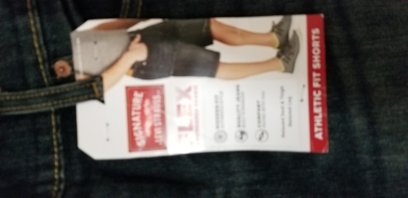 LEVI STRAUSS SIGNATURE W40 ATHLETIC FIT SHORTS MODERN FIT FLEX FABRIC FOR MENS