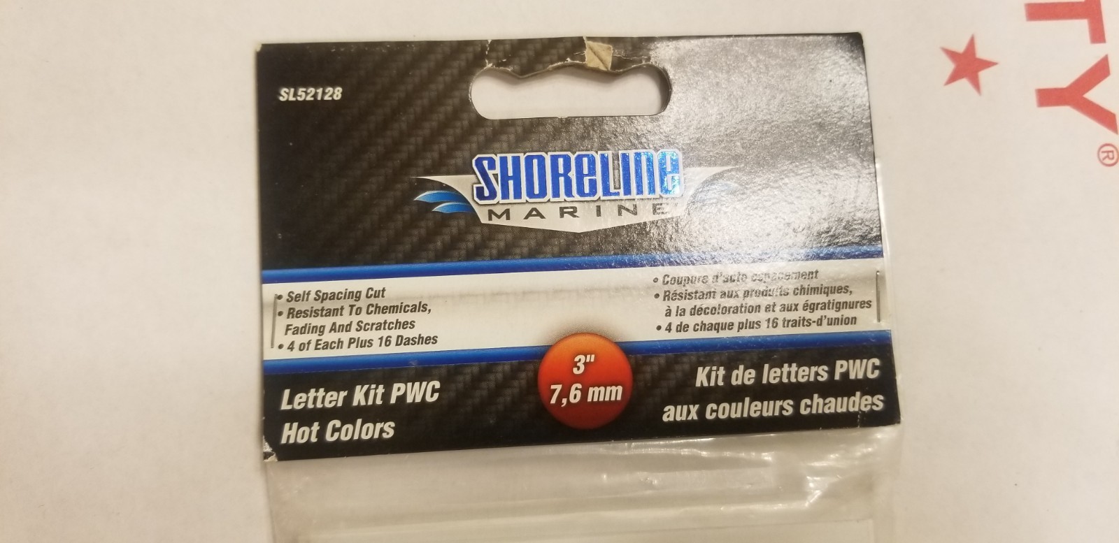 NEW Shorline Marine Boat PWC Letter 3