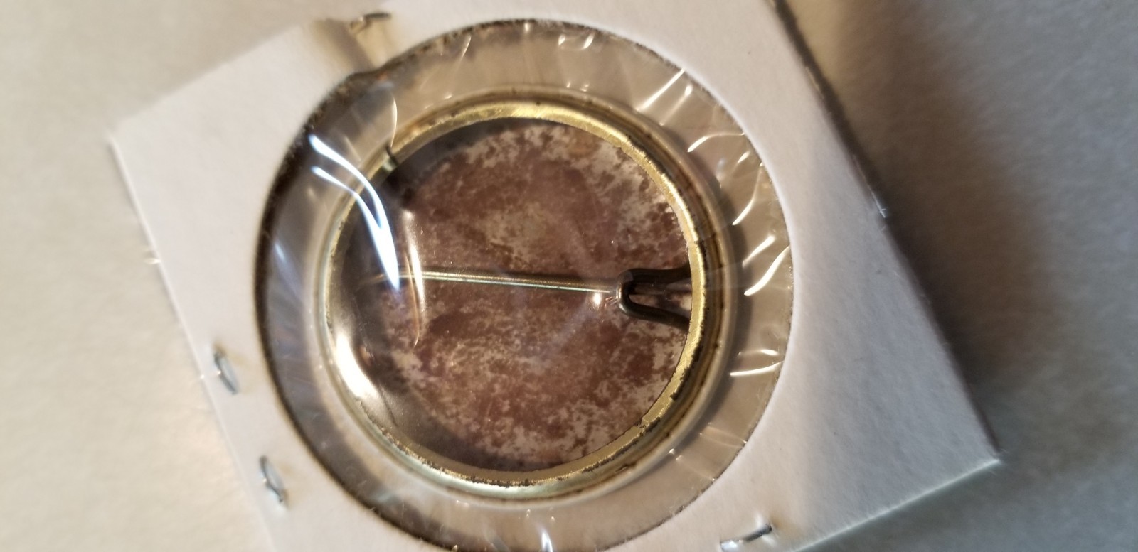 SUPERMAN OF AMERICA COLORFUL PINBACK BUTTON