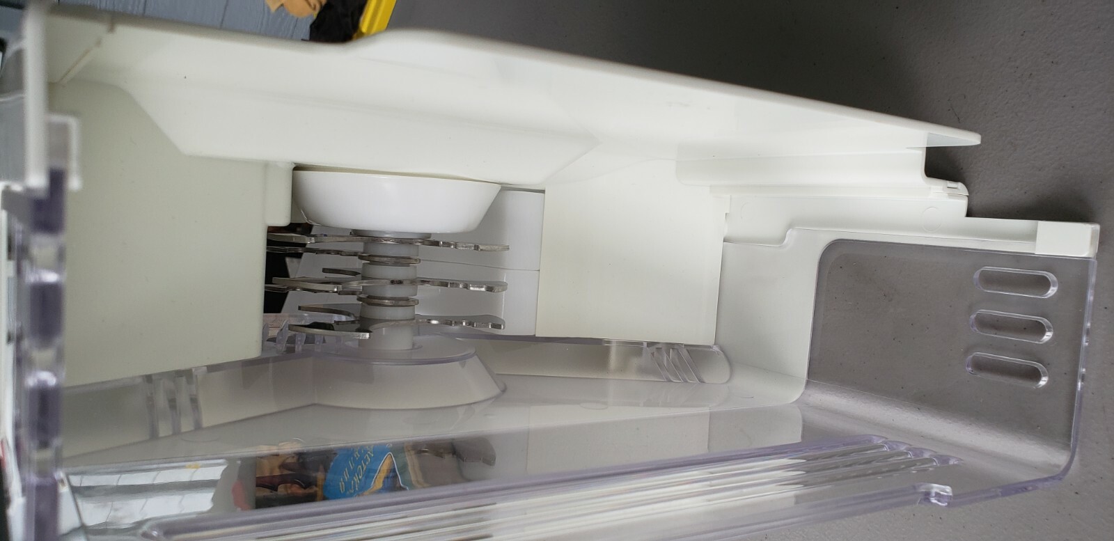 Kenmore LG EAU60783802 ice maker with auger and ice container