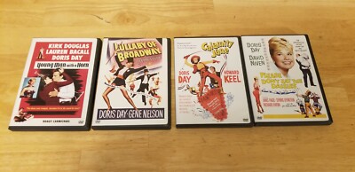 Doris Day 4 DVD Collection, Calamity Jane, Young Man with a horn,  Lullaby
