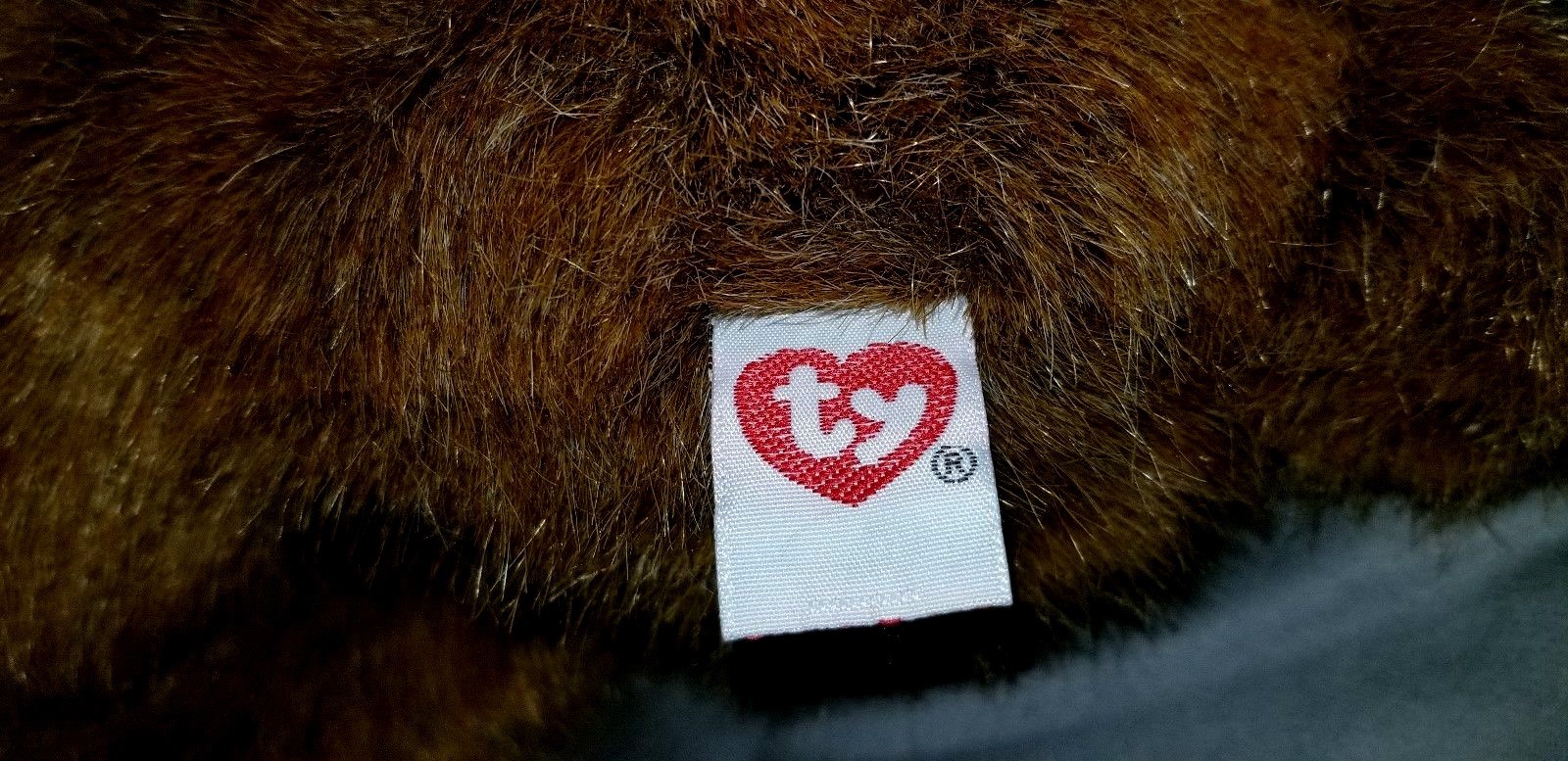 VINTAGE TY TEDDY BEAR STUFFED ANIMAL 1997