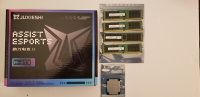 Bundle LGA 2011-3 X99 Motherboard PC Gaming  +CPU +TWO 32 g   DDR4  2400