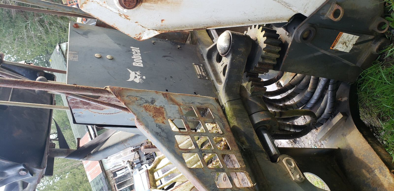 Bobcat 8811 Backhoe Attachment For Skid Steer Loader, with 2 buckets!