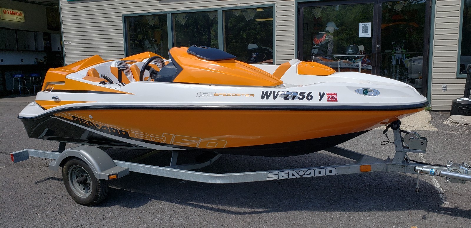 2012 Sea Doo Speedster 150 w/Trailer